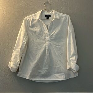 Lands End Popover Blouse